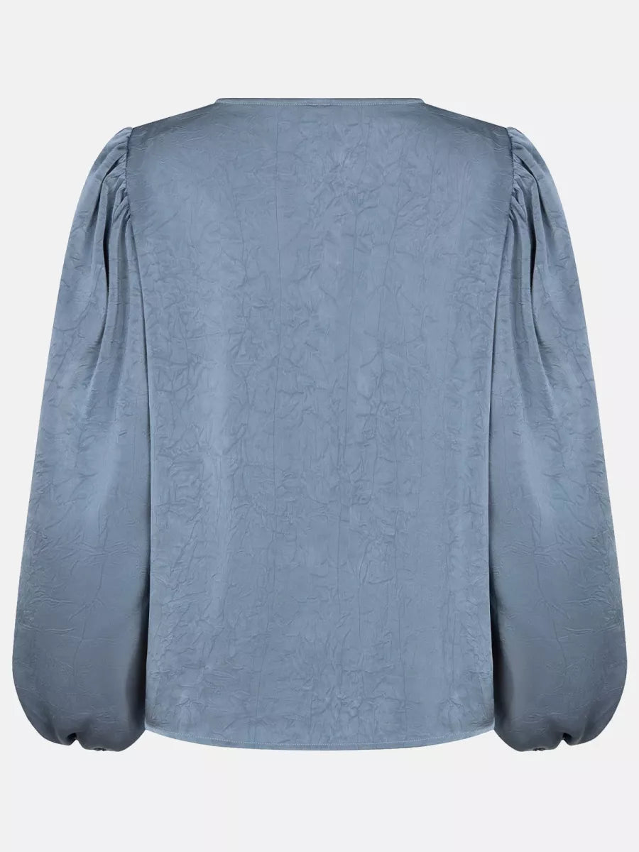Ydence Top Nyma - Blue Grey