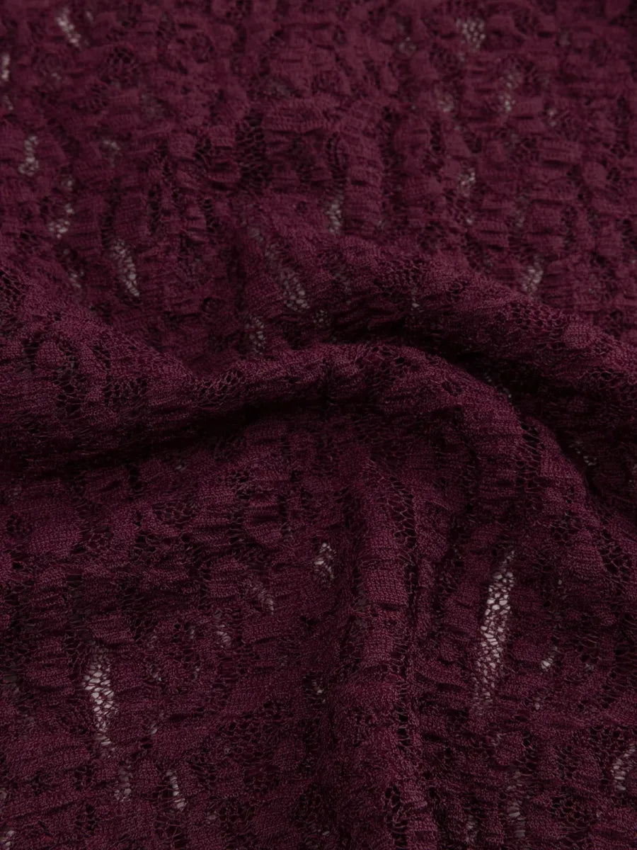 Ydence Top Roberta - Aubergine
