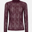 Ydence Top Roberta - Aubergine