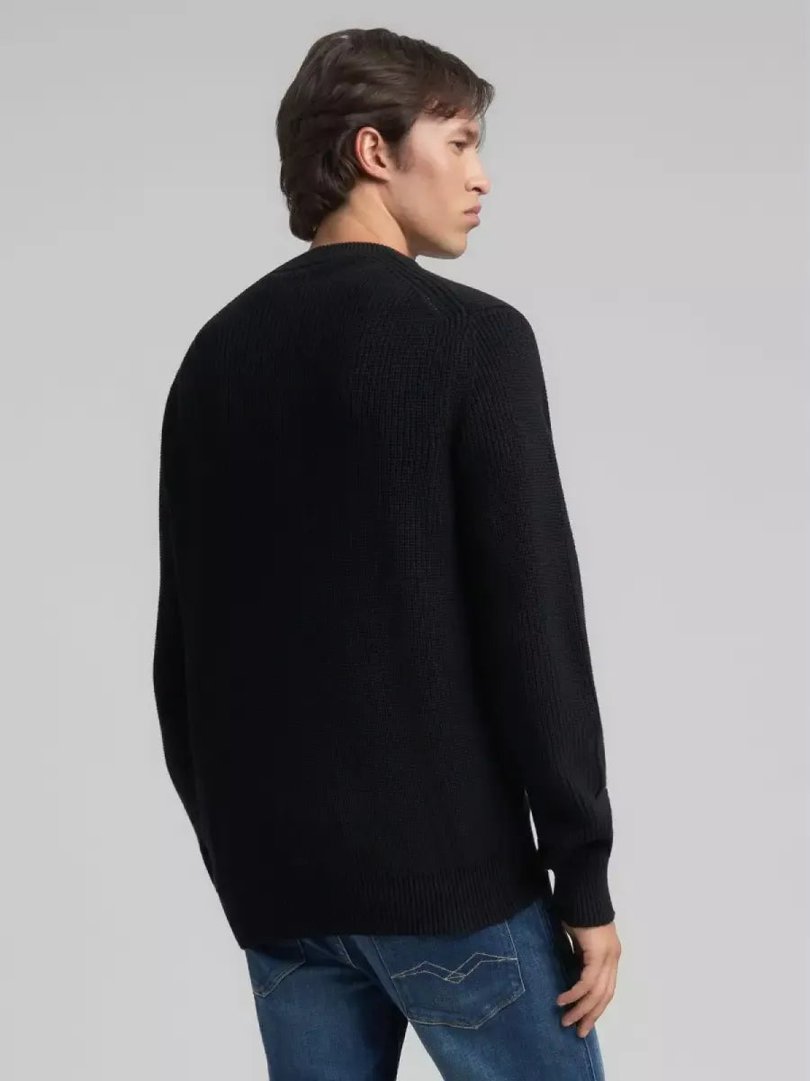 REPLAY Rib-Knit Pullover