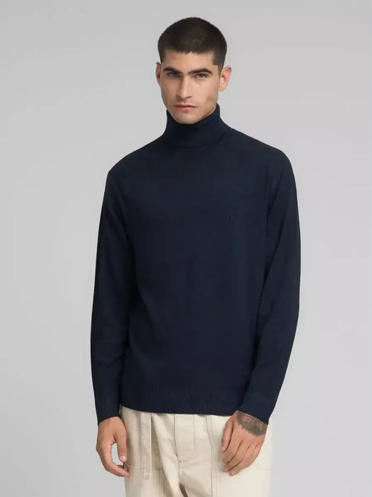 REPLAY Wool Blend Polo Pullover