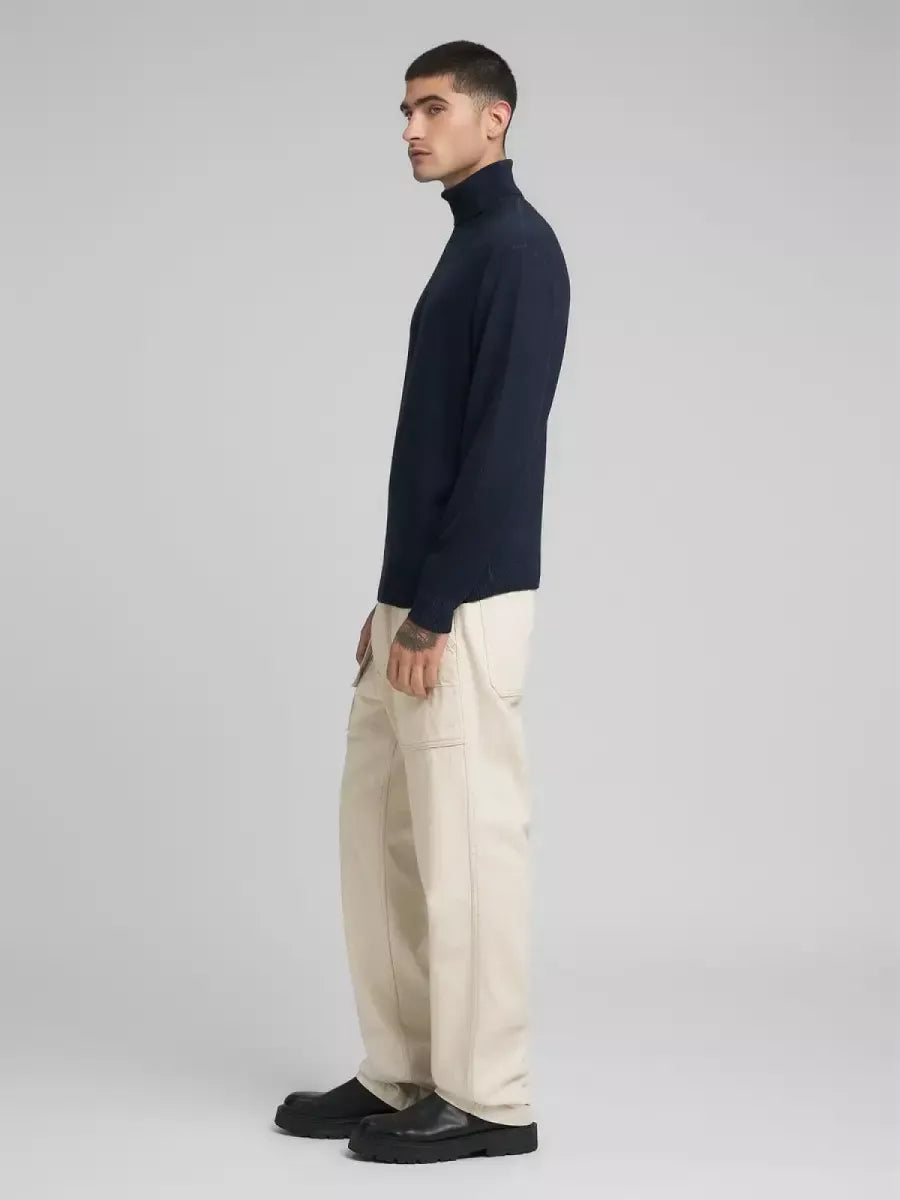 REPLAY Wool Blend Polo Pullover
