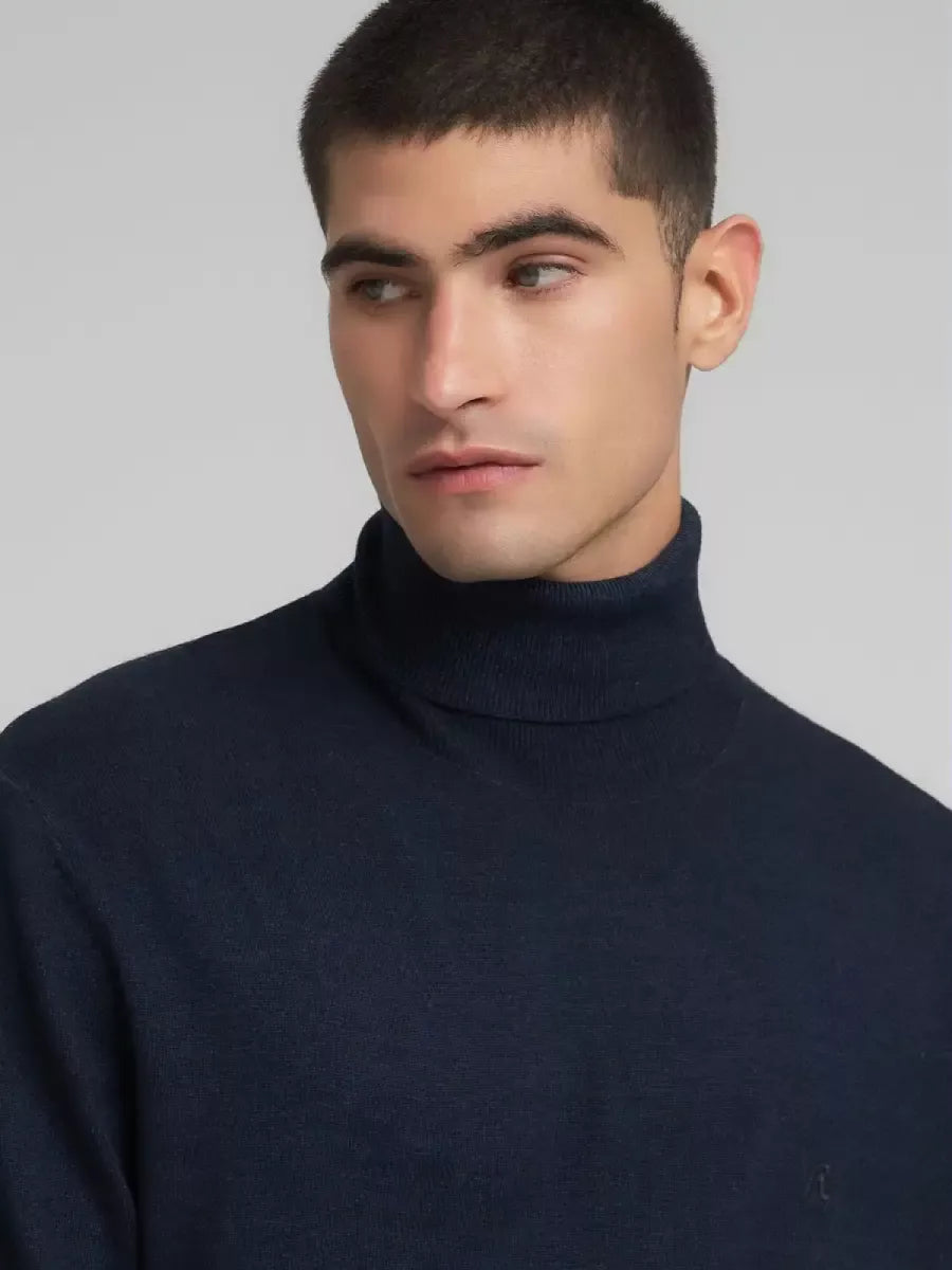 REPLAY Wool Blend Polo Pullover