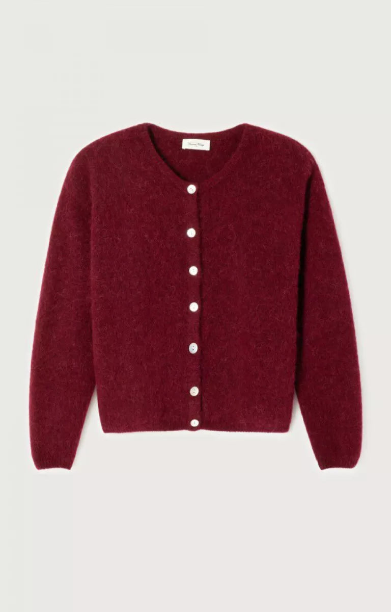 AMERICAN VINTAGE Knit Vito - Bordeaux