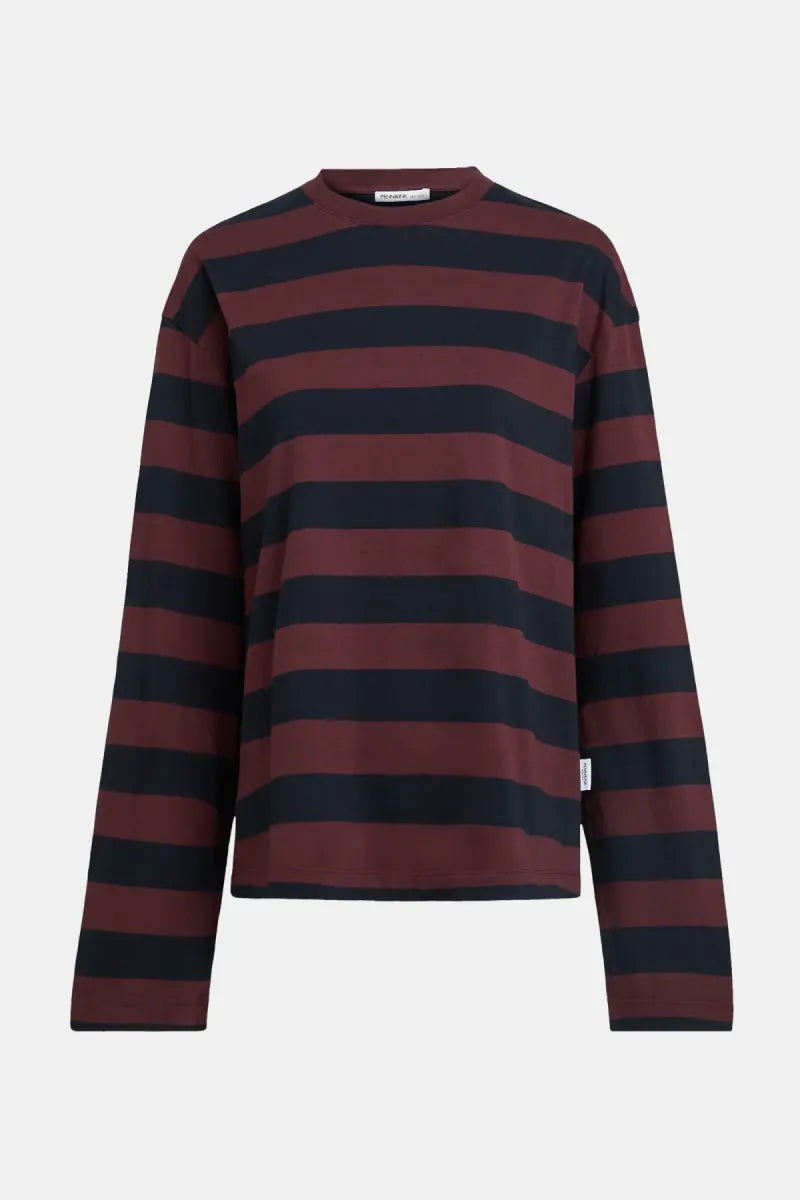 PENN&INK Striped Long Sleeve