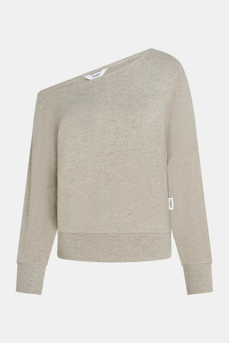 PENN&INK Off-Shoulder Jumper