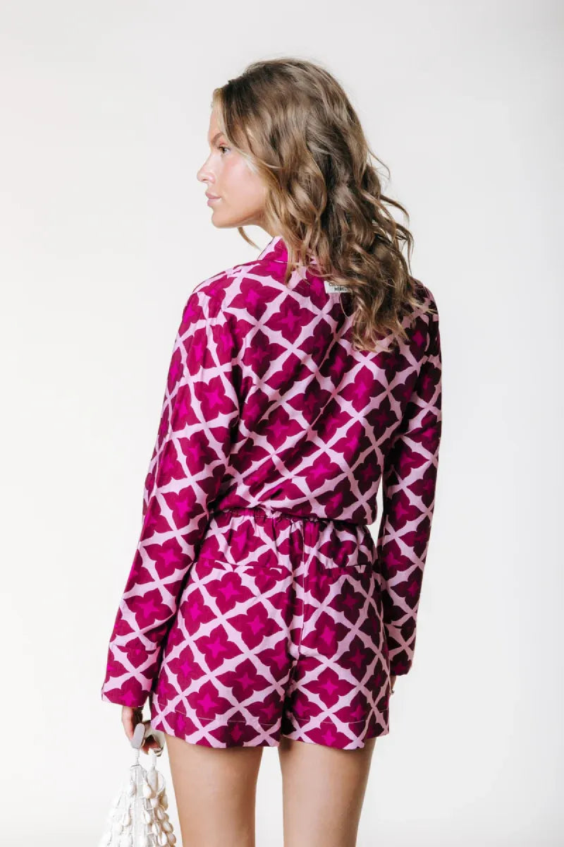 COLORFUL REBEL Tia Geo Blouse