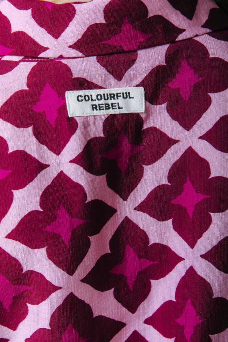 COLORFUL REBEL Tia Geo Blouse