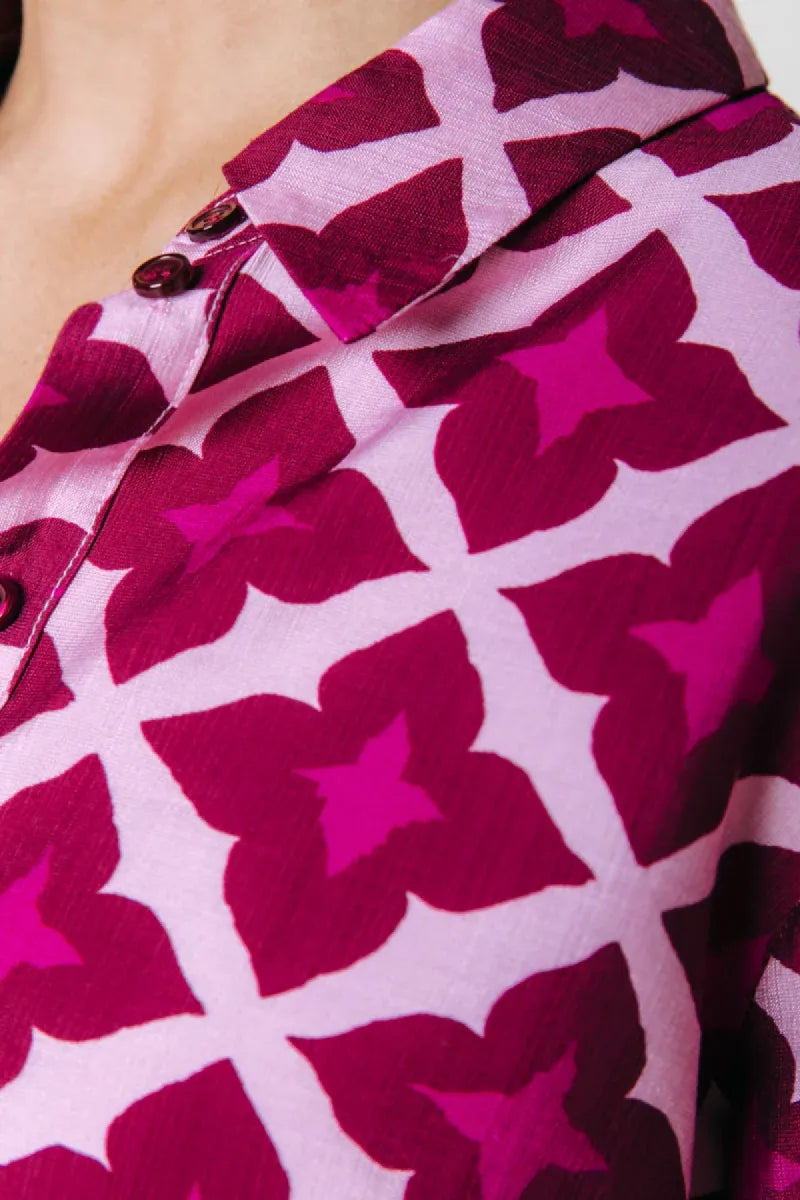 COLORFUL REBEL Tia Geo Blouse