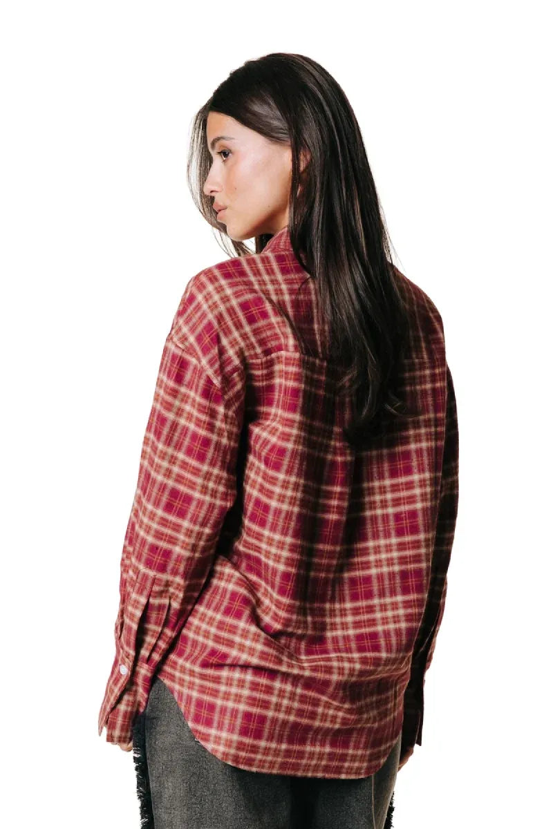 COLORFUL REBEL Talia Checked Blouse