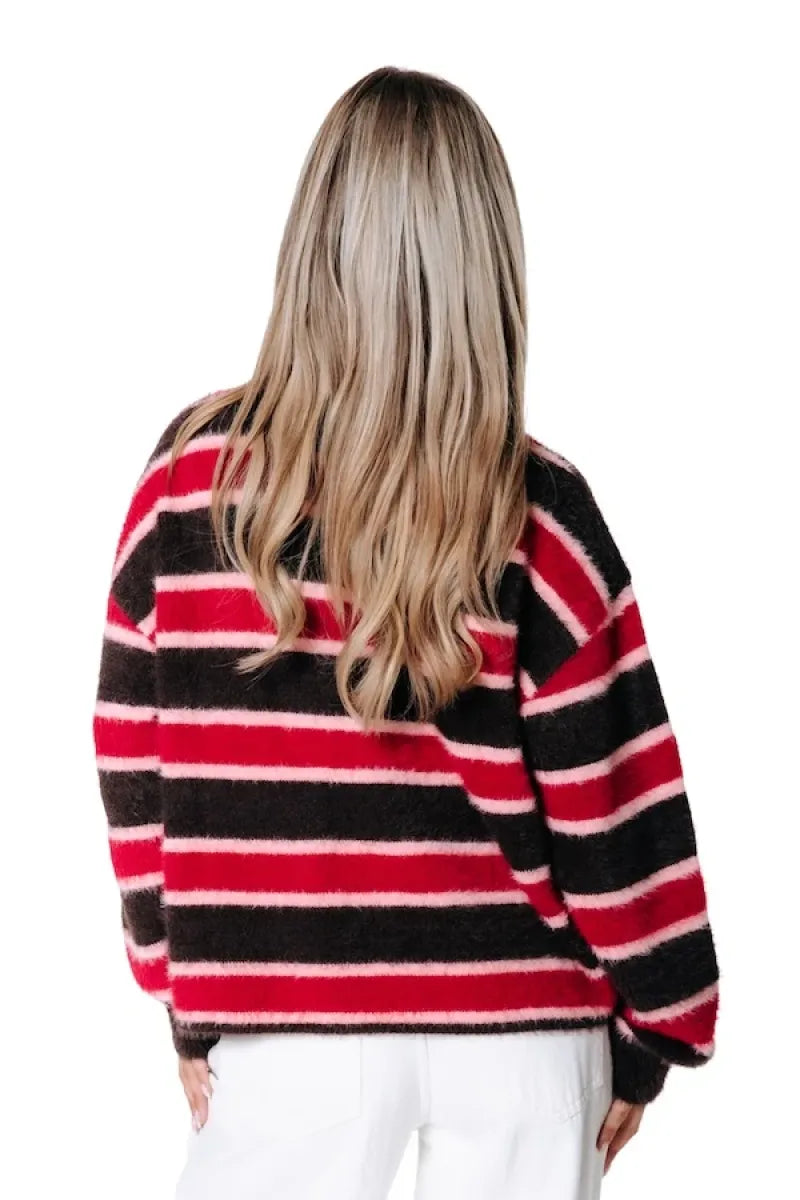 COLORFUL REBEL Bobbi Stripe Polo