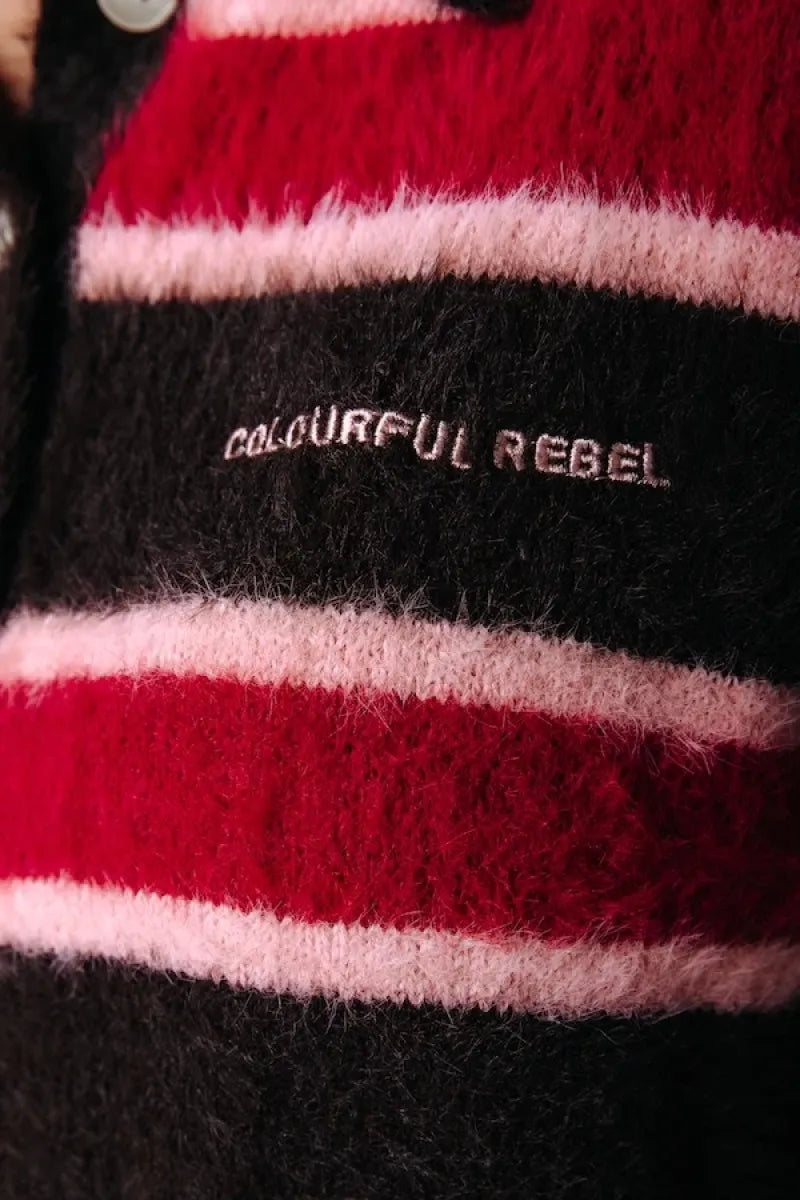 COLORFUL REBEL Bobbi Stripe Polo