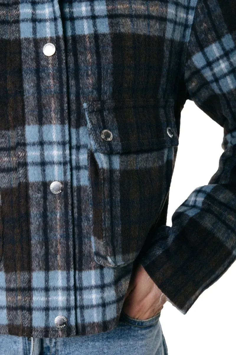 COLORFUL REBEL Malou Brushed Check Jacket