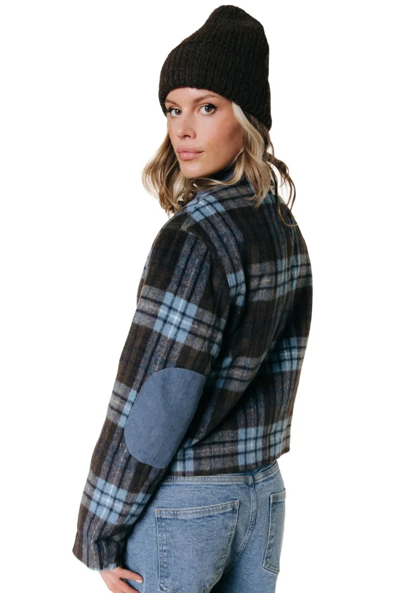 COLORFUL REBEL Malou Brushed Check Jacket