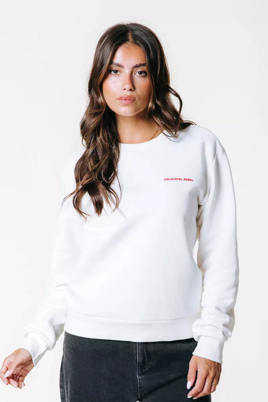 COLORFUL REBEL Flower Relaxed Sweat