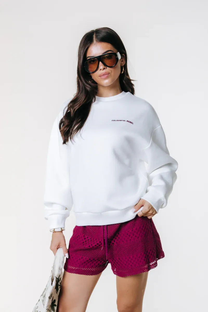 COLORFUL REBEL Summer Shell Sweat