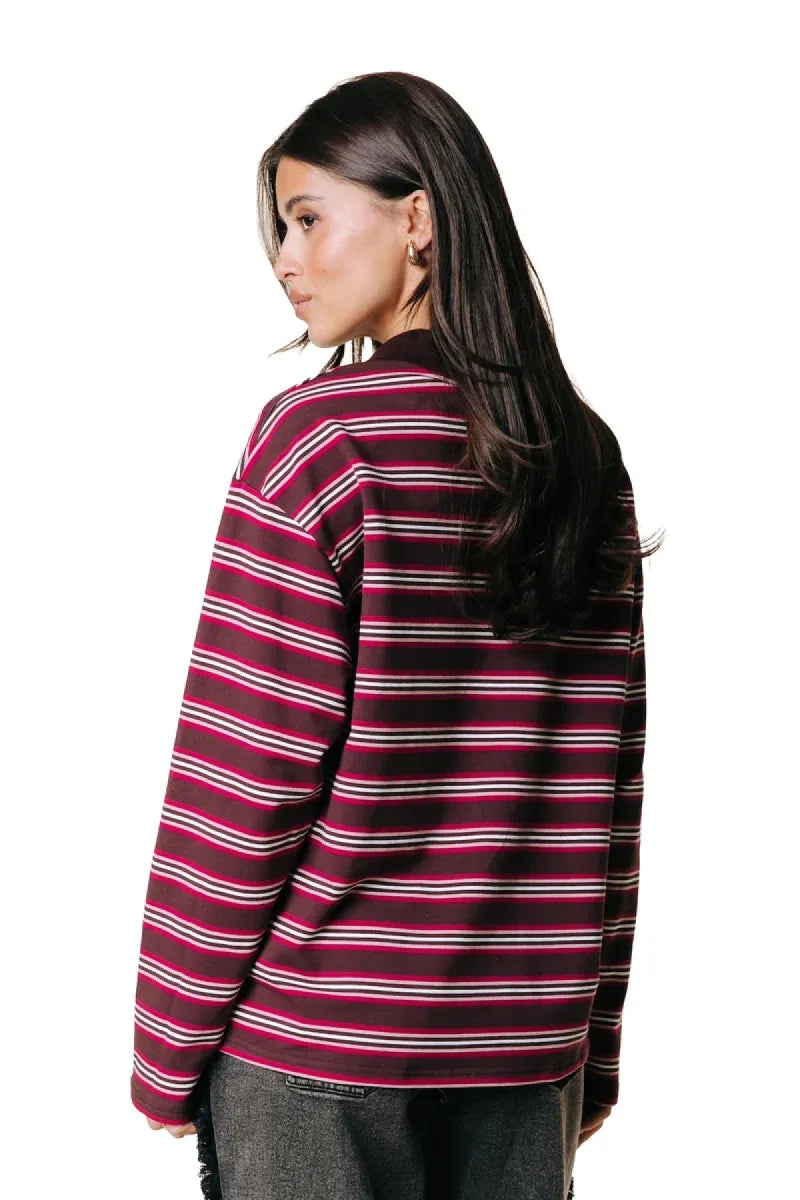 COLORFUL REBEL Sport Collar Longsleeve