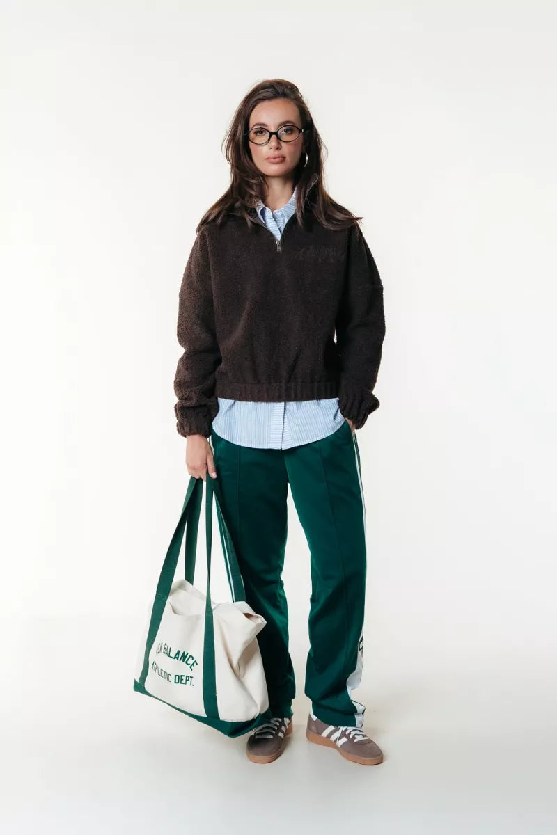 COLORFUL REBEL Jill's Teddy Zip Sweat