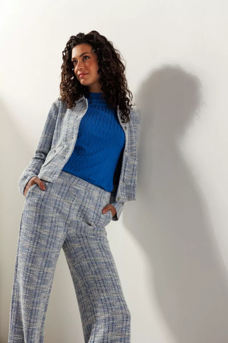 TRAMONTANA Stretch Tweed Trousers