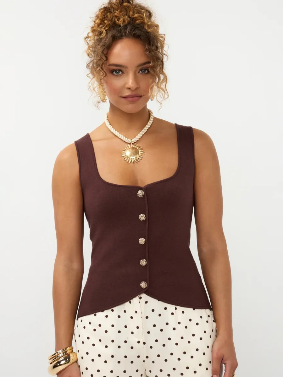 Ydence Knitted Top Mella