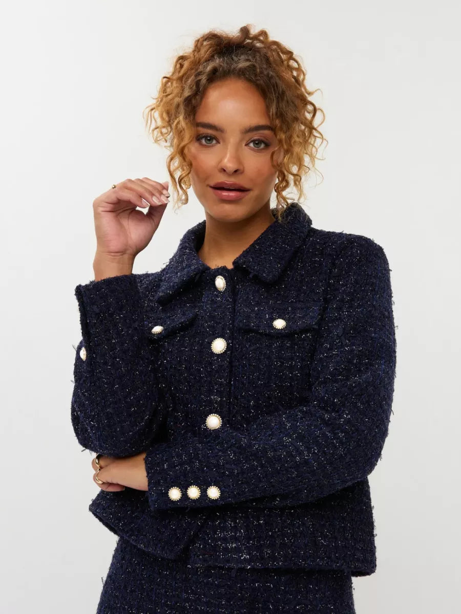 Ydence Jacket Wiske - Navy