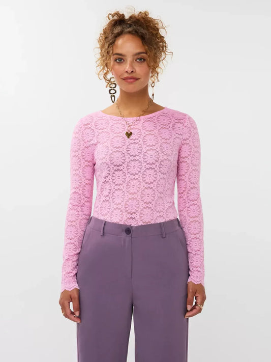 Ydence Top Loiza - Roze