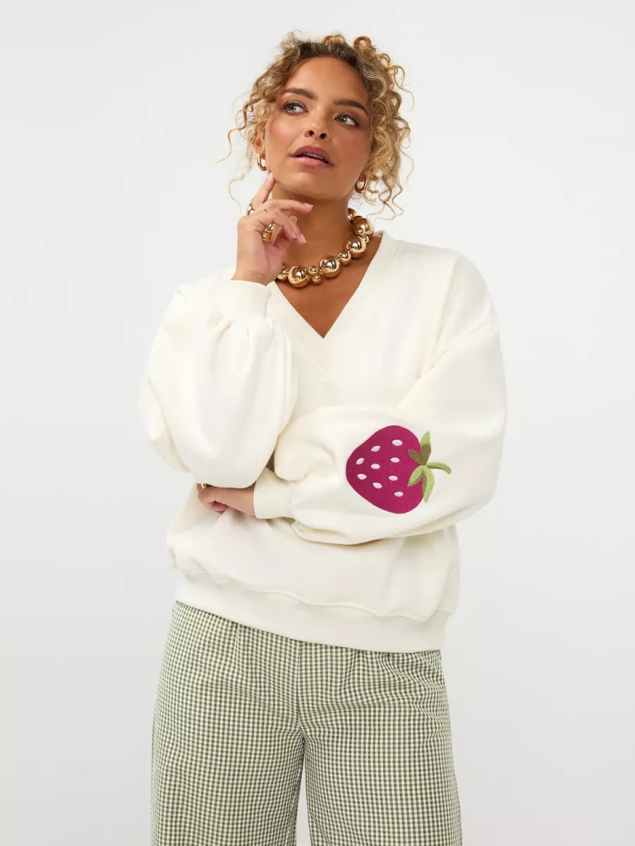 Ydence Sweater Strawberry