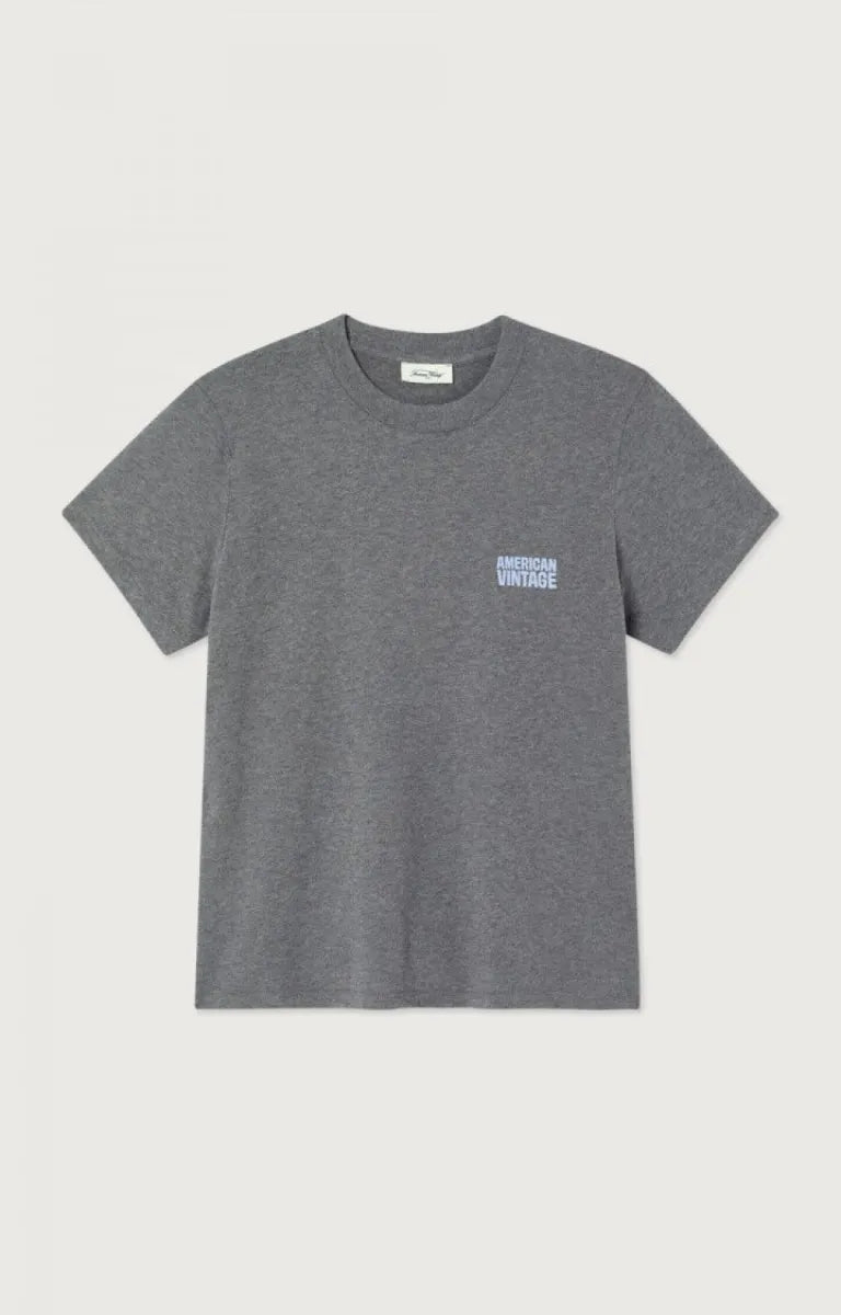 AMERICAN VINTAGE Ykobow T-Shirt - Graniet