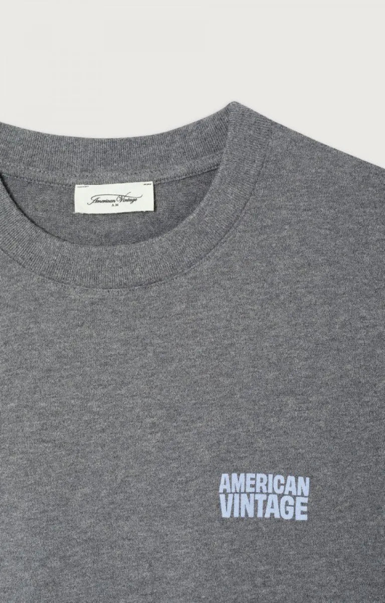 AMERICAN VINTAGE Ykobow T-Shirt - Graniet