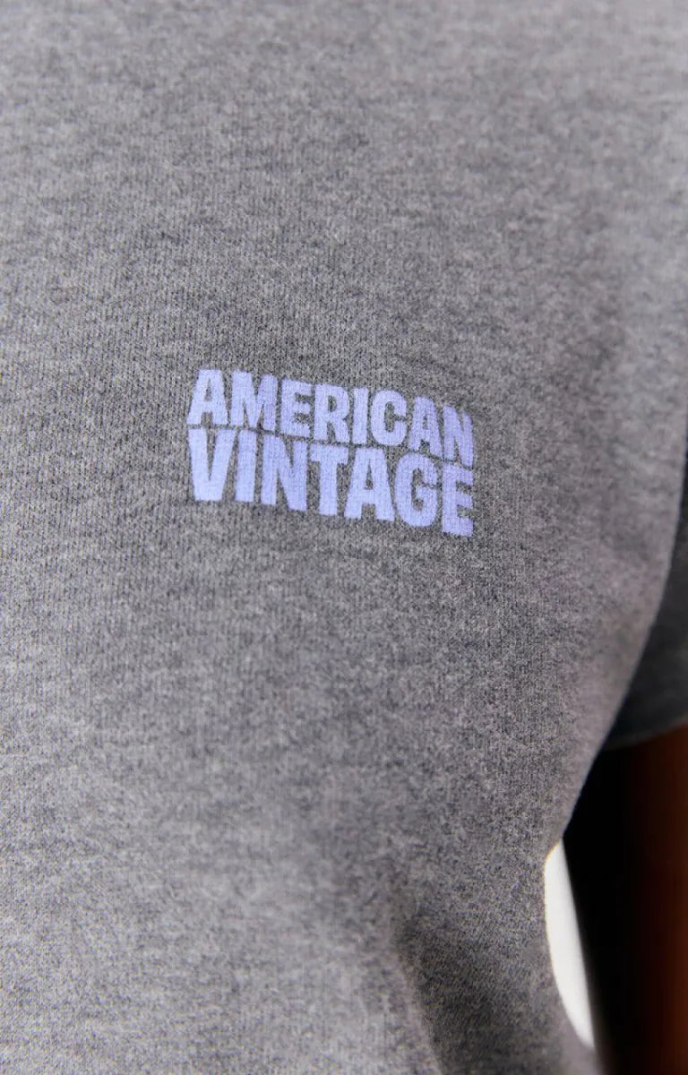 AMERICAN VINTAGE Ykobow T-Shirt - Graniet