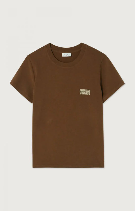AMERICAN VINTAGE Ykobow T-Shirt - Moka