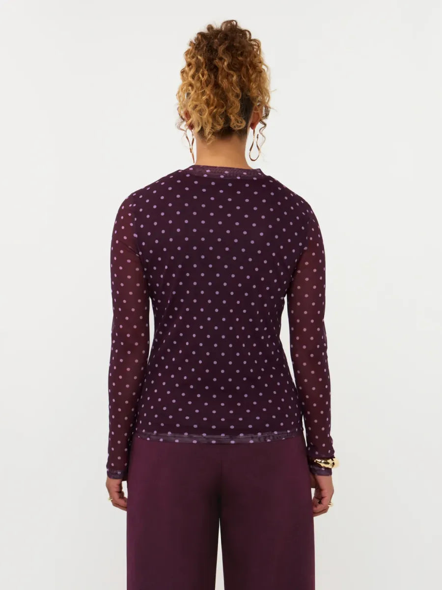 Ydence Top Bailey - Plum