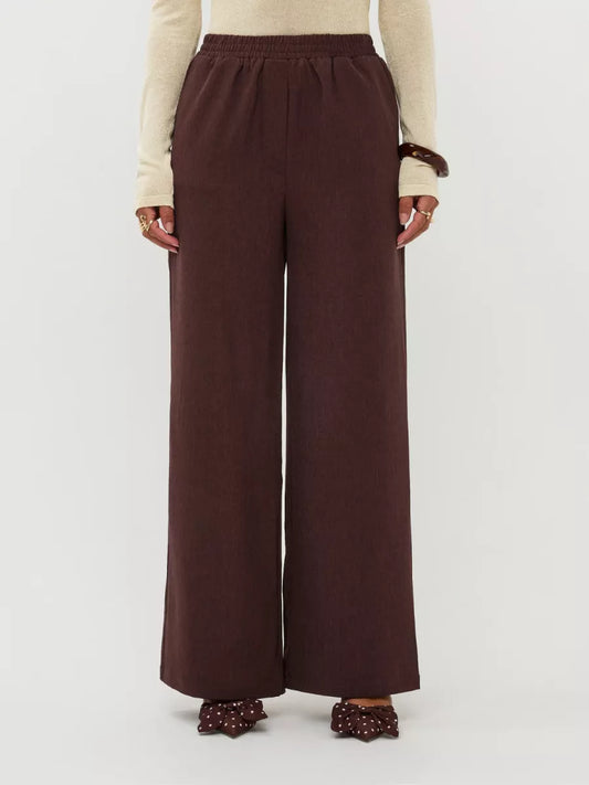 Ydence Pants Yade - Brown