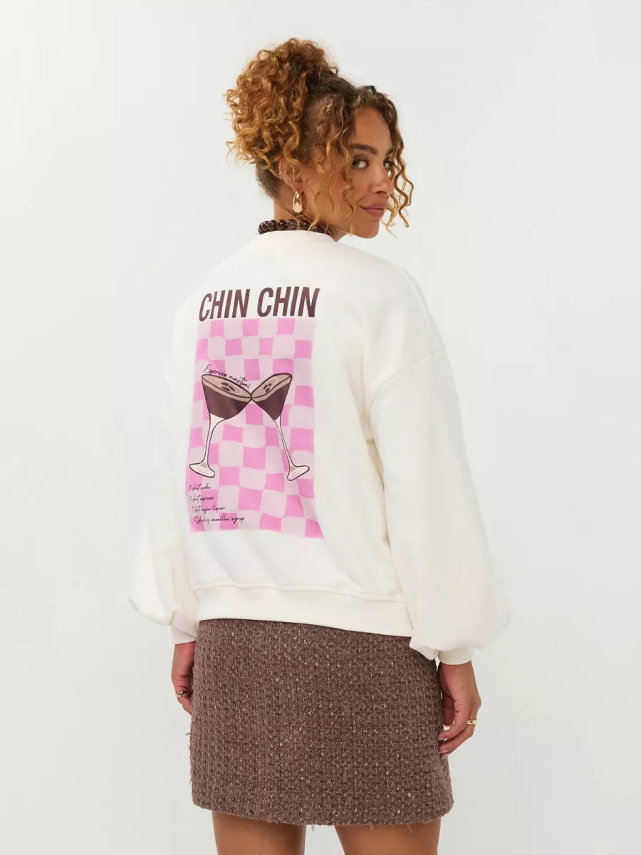 Ydence Sweater Cheers Babe