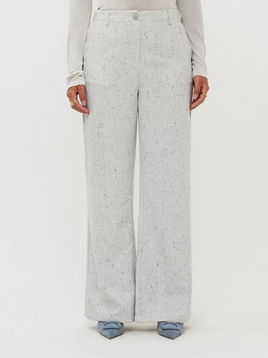 Ydence Pants Leona - Ecru Grey