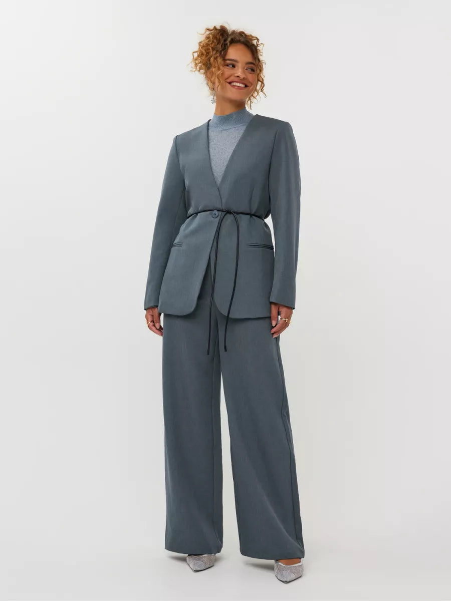 Ydence Pants Yade - Denim Blue