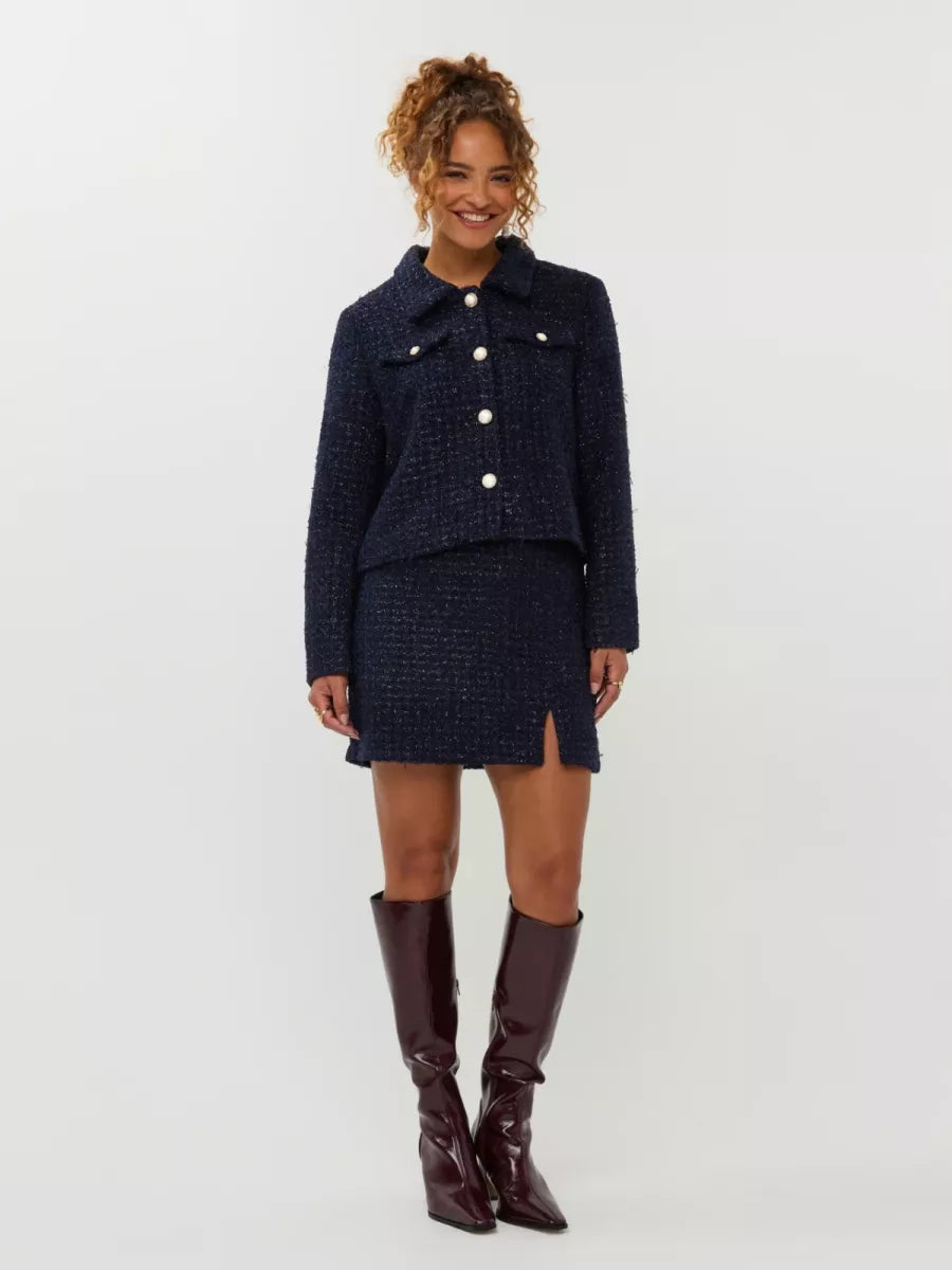 Ydence Jacket Wiske - Navy