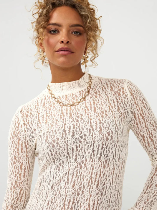 Ydence Top Roberta - Ecru