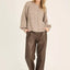 A VIEUW Kabba Knit Cardigan - Light Brown