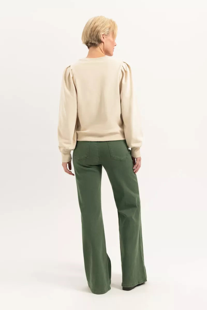 FLOREZ Ana Flared Pocket - Green