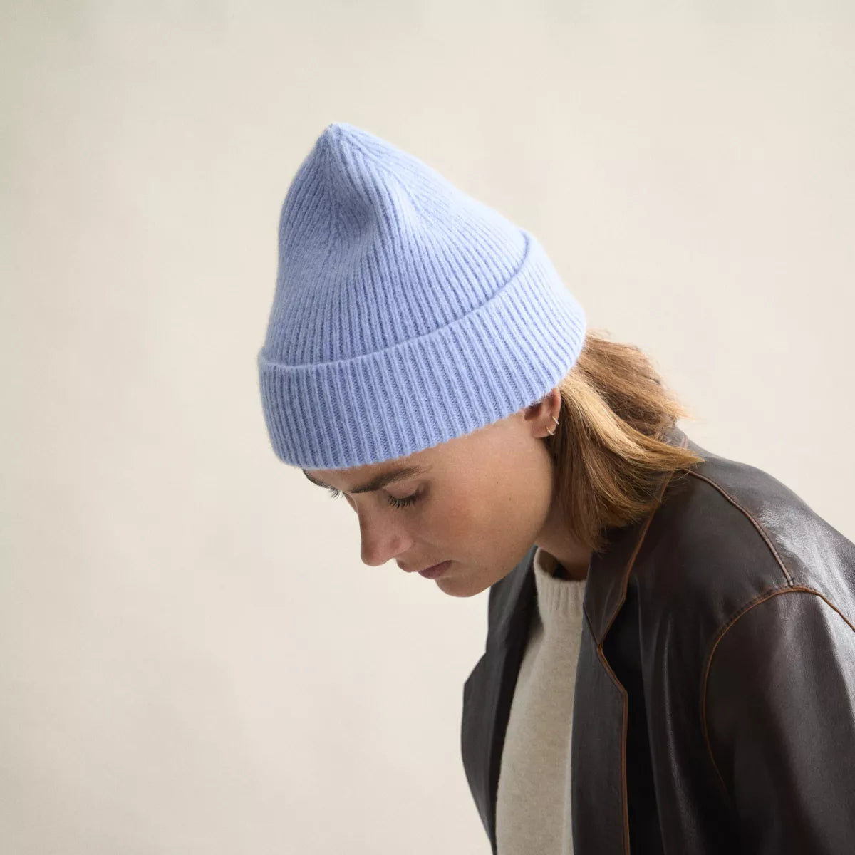 LE BONNET Beanie - Light Blue Sky