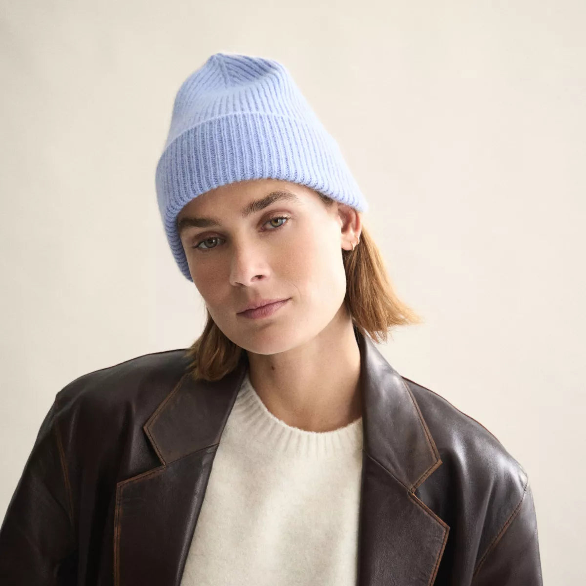 LE BONNET Beanie - Light Blue Sky