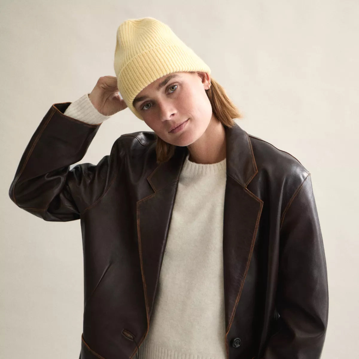 LE BONNET Beanie - Blonde