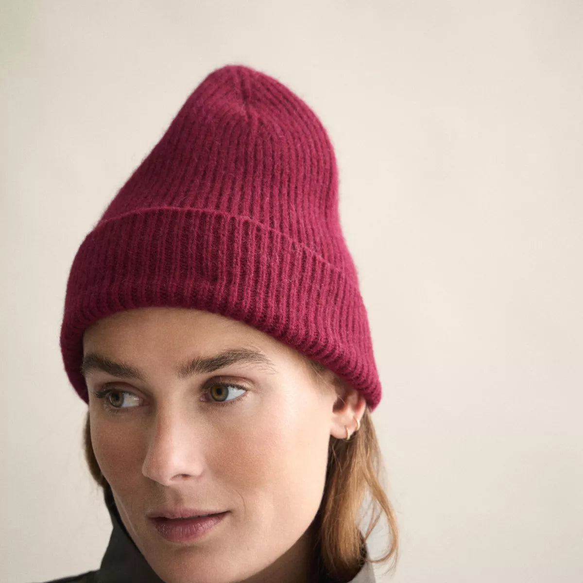 LE BONNET Beanie - Wine
