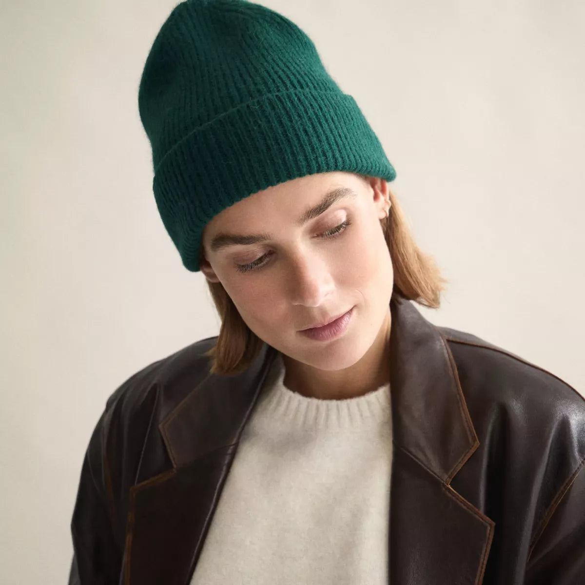 LE BONNET Beanie - Moss