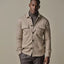 PROFUOMO Beige Wol Knitted Overshirt - Beige