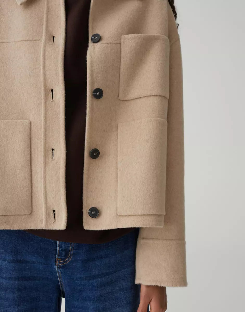 OPUS Helia Jacket - Soft Oat