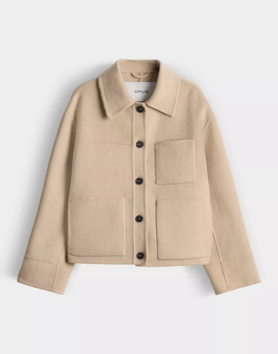 OPUS Helia Jacket - Soft Oat