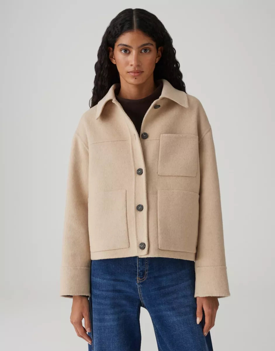 OPUS Helia Jacket - Soft Oat