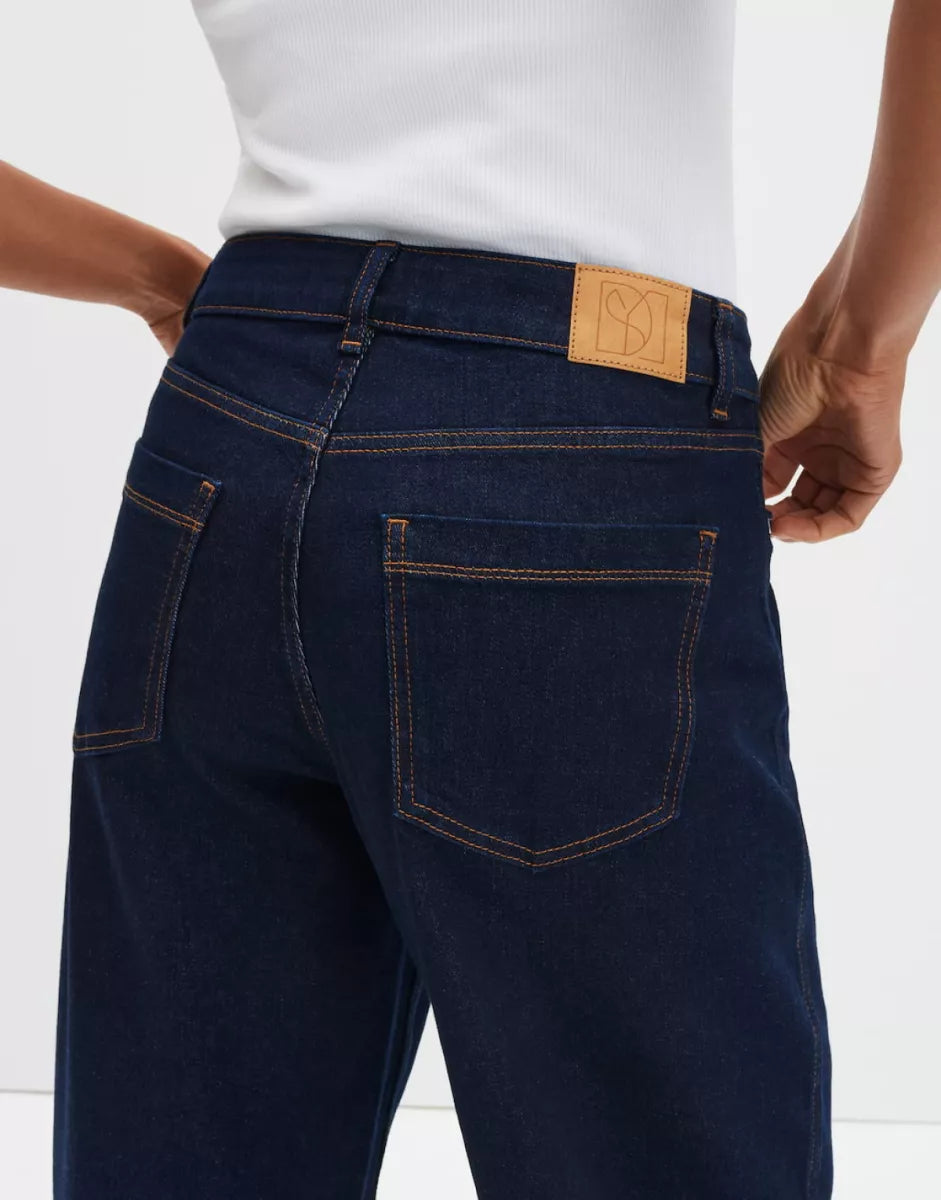 SOMEDAY Cellma Long Barrel Jeans